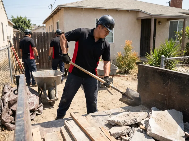 Construction and Demolition Debris Collection in Los Angeles, CA